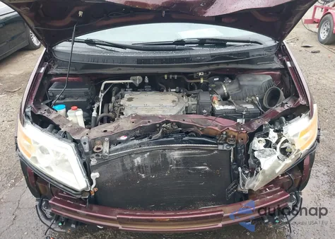 2012 Honda Odyssey Touring/Touring Elite from USA, damaged, VIN 5FNRL5H91CB019368